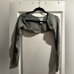 Light green shrug